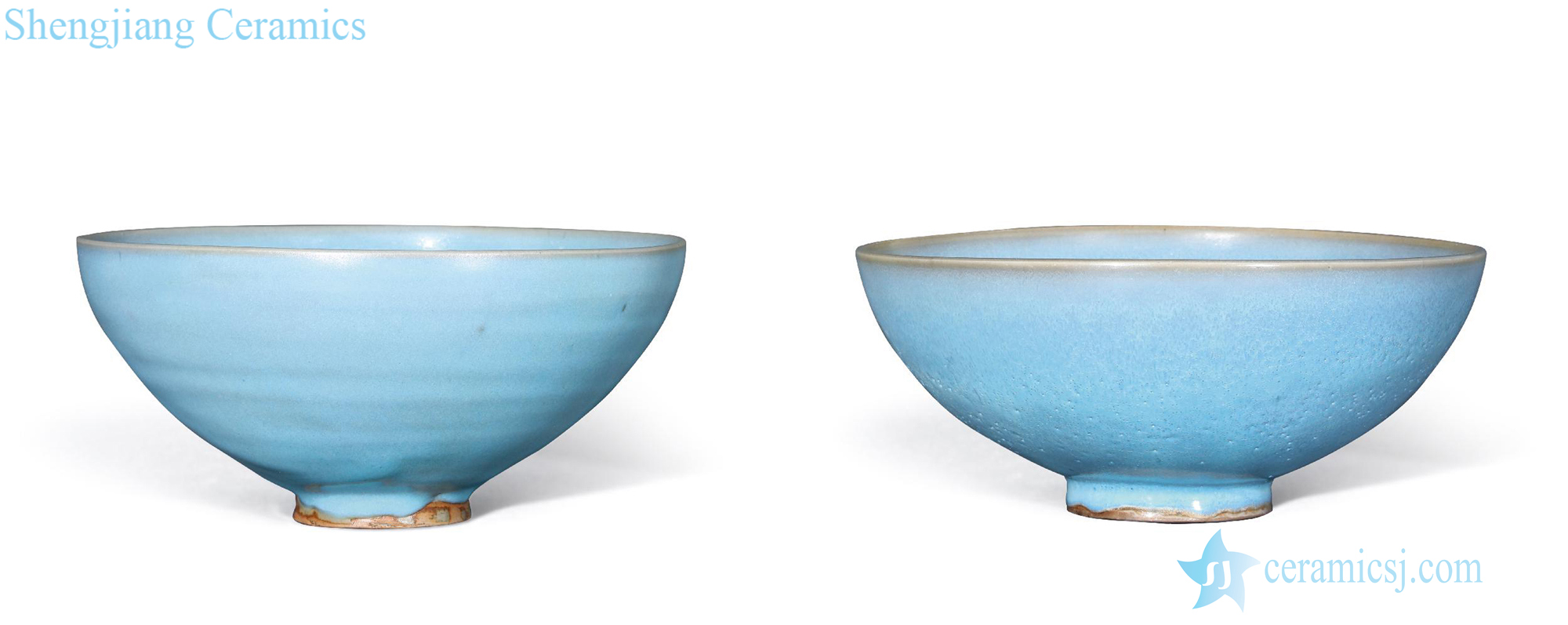 yuan The sky blue glaze bowls masterpieces (a)