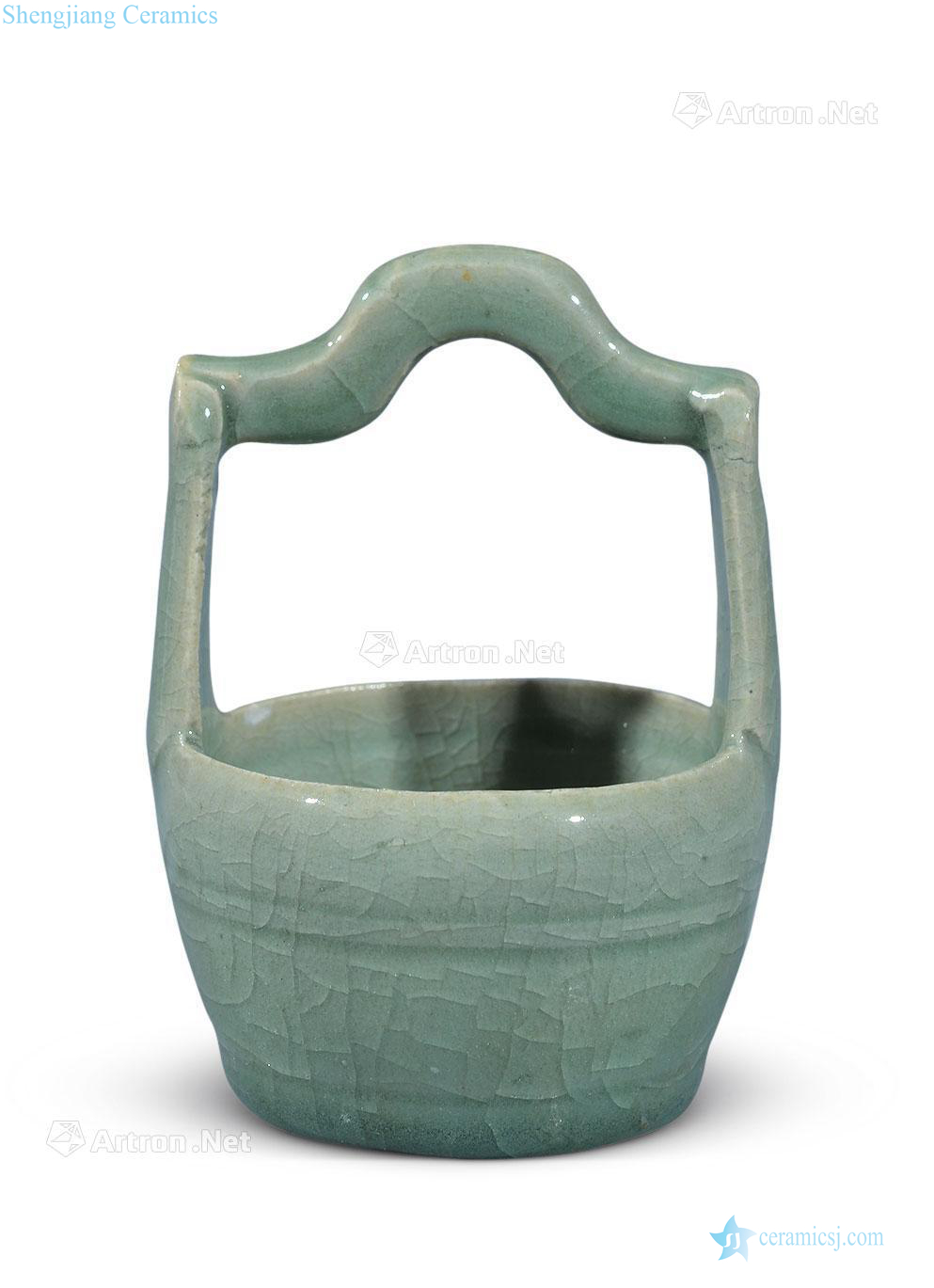 Ming Longquan glaze girder cans