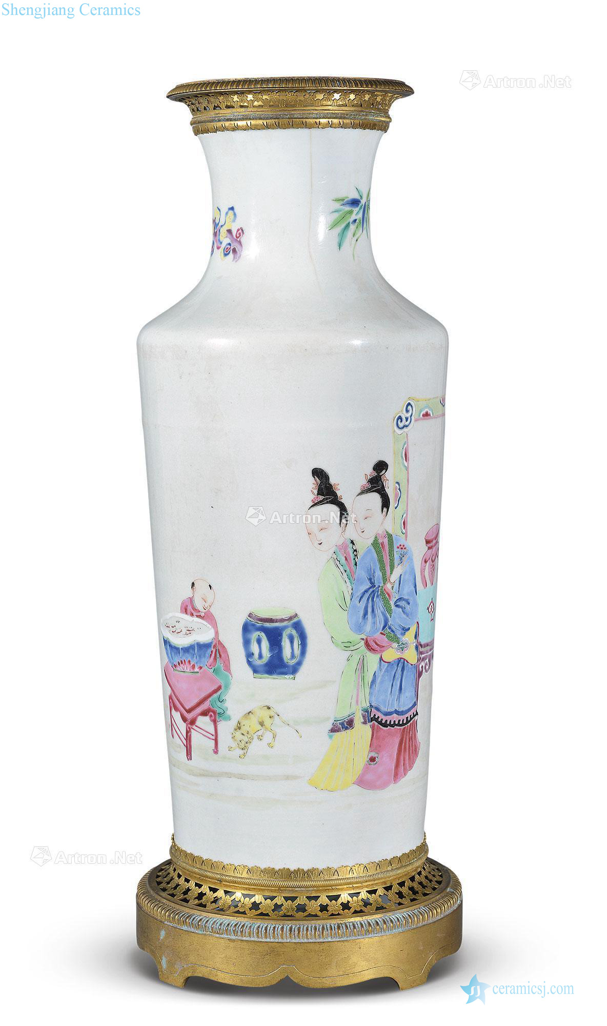 Qing yongzheng pastel had bottles