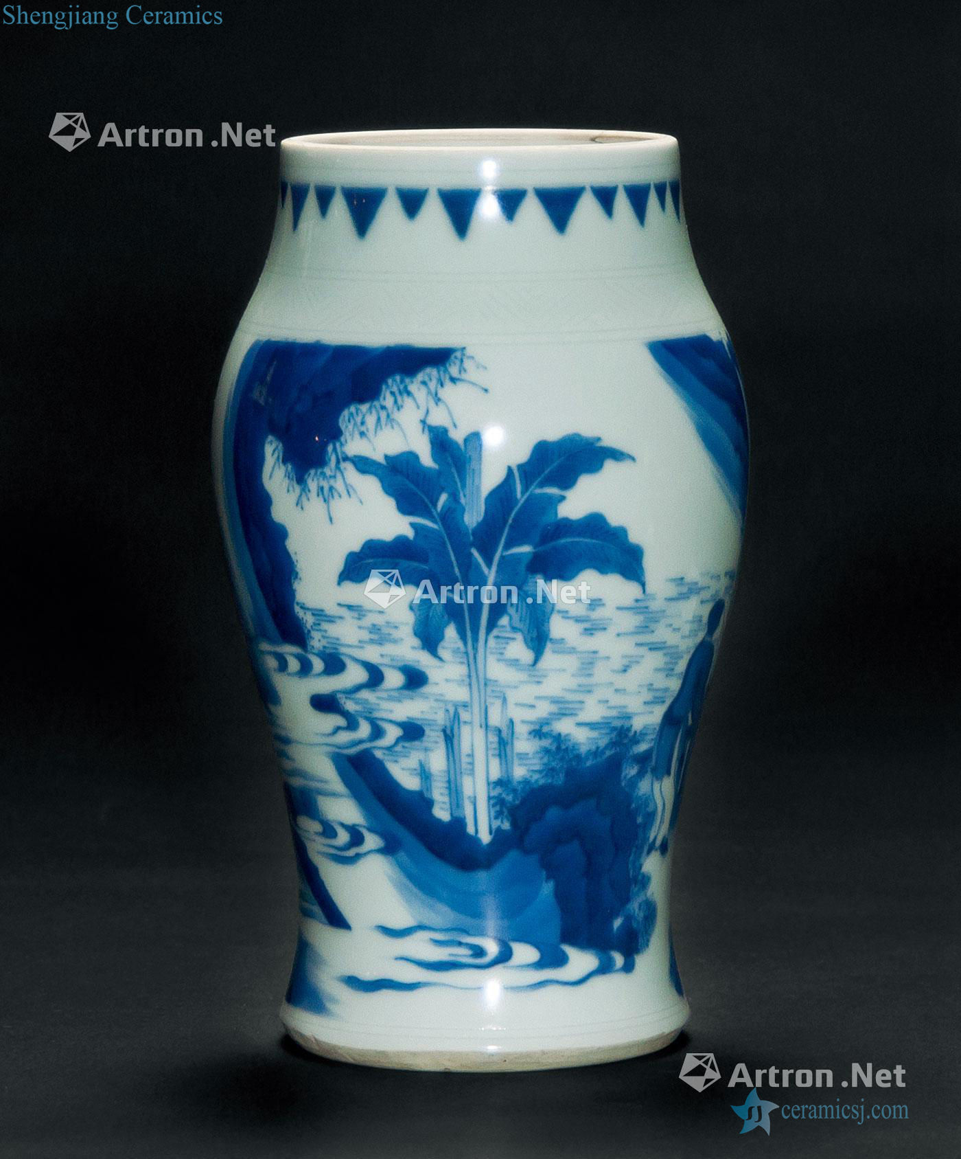 Kangxi porcelain bottle