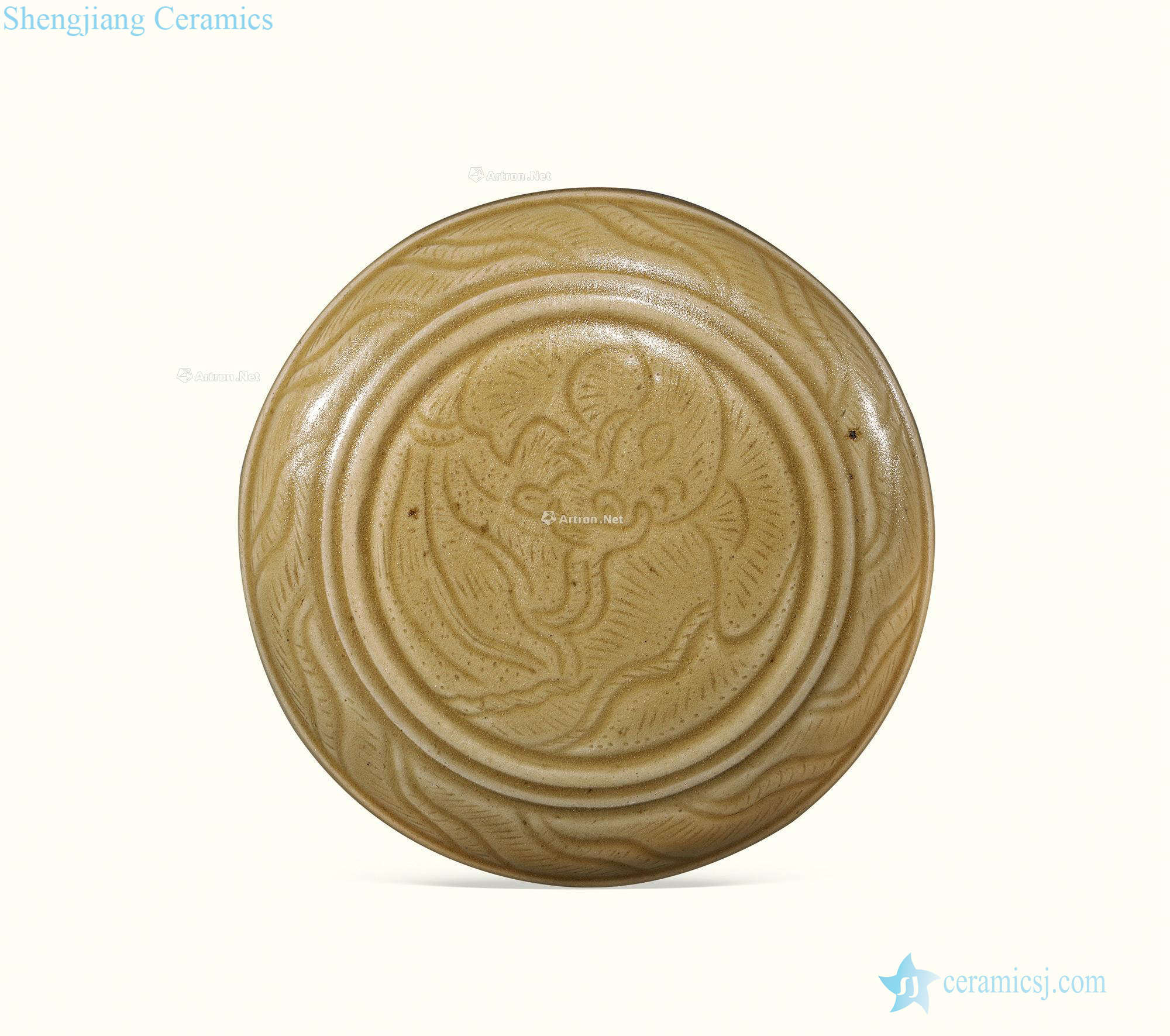 Five generations of the kiln carved dragon grain powder compact