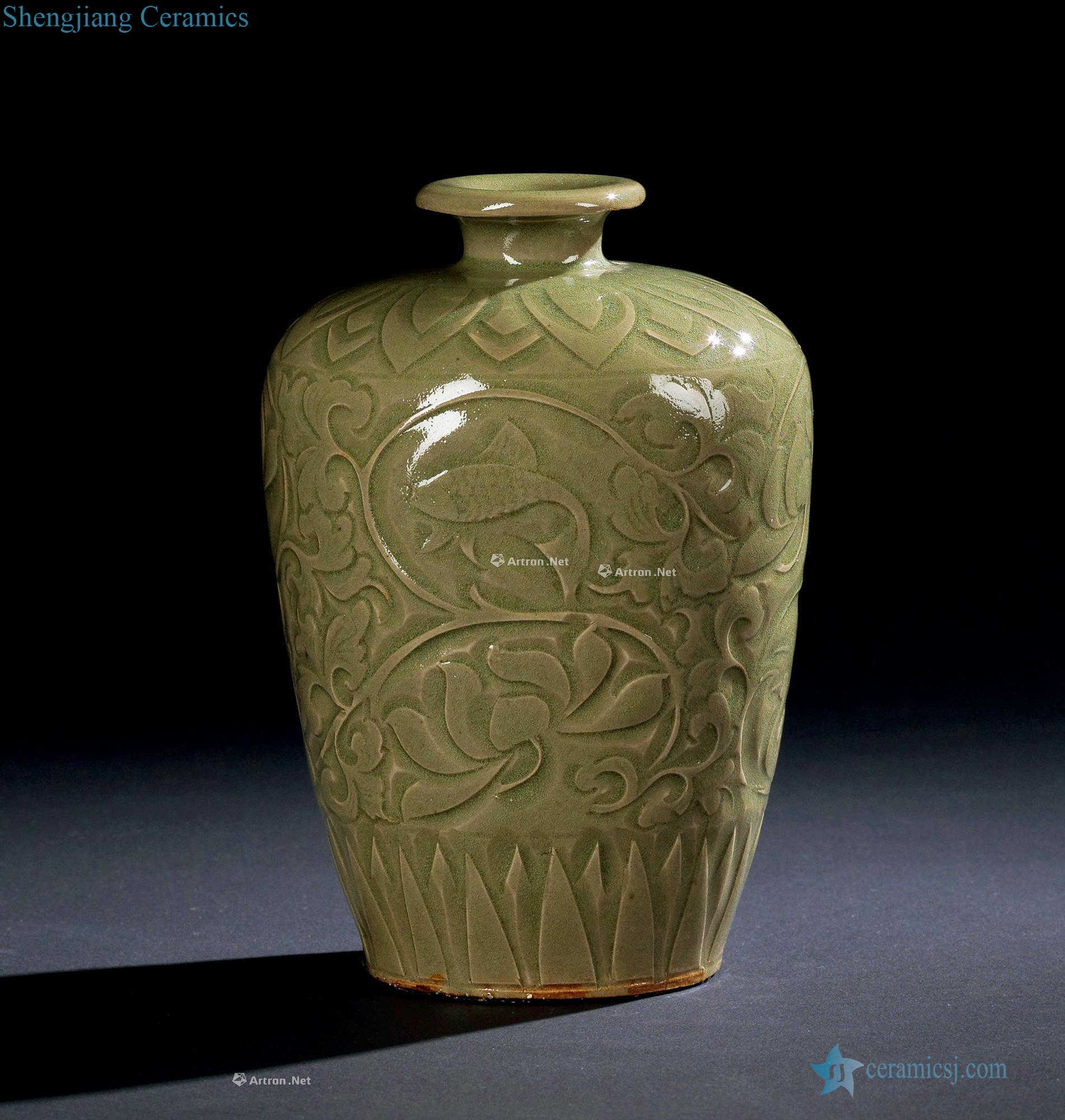 Ming before Yao state kiln branch lotus pond grain bottle