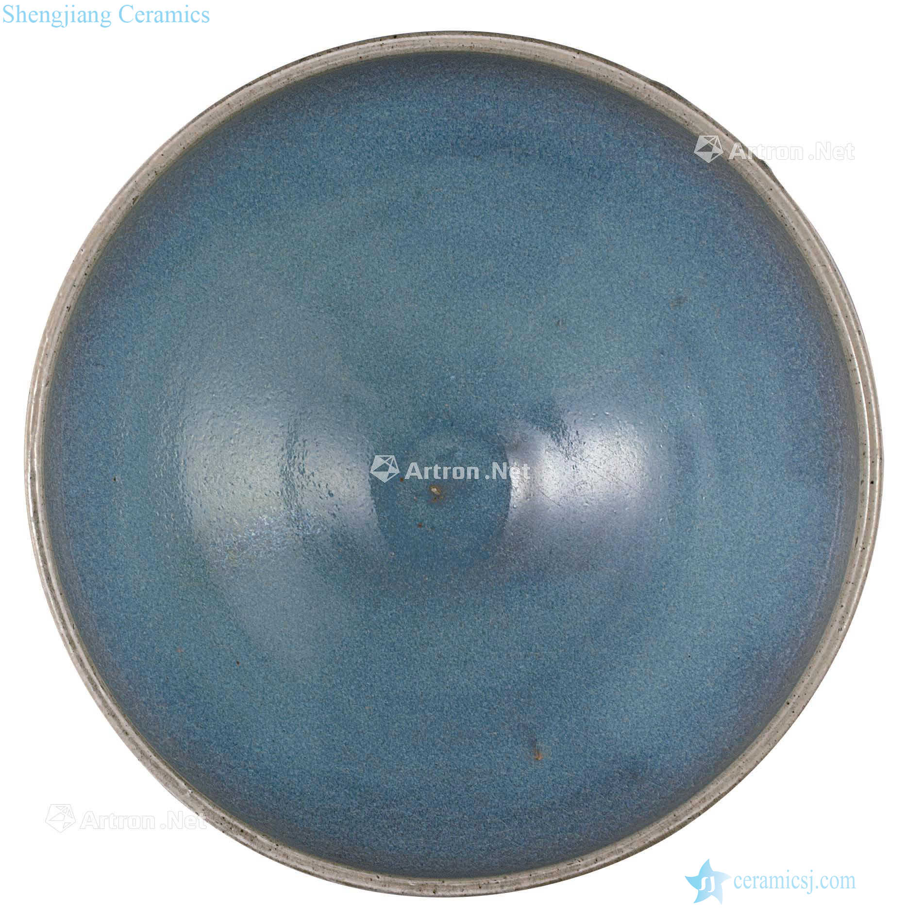The yuan dynasty pa The azure glaze bowls