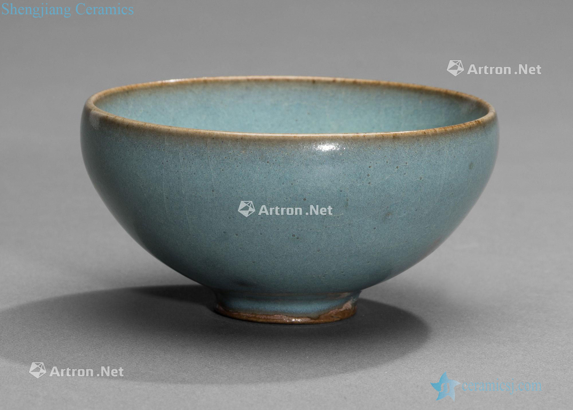 The song dynasty/xu jin guo period The beautiful blue purple glaze masterpieces bowl