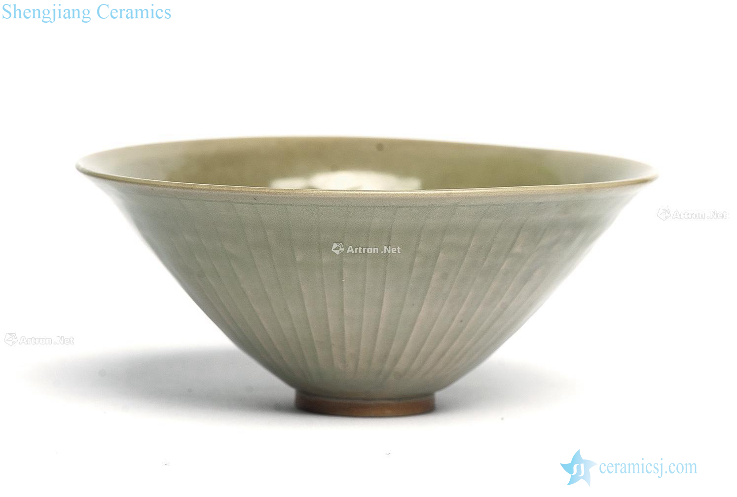 The song dynasty Yao state kiln printed bowls