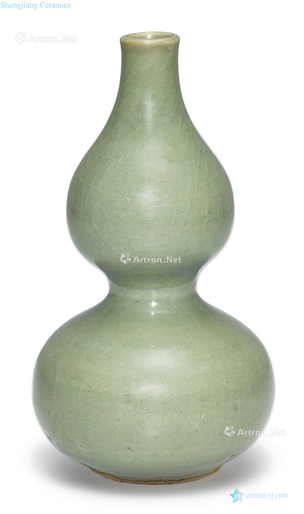 yuan Longquan green glair bottle gourd
