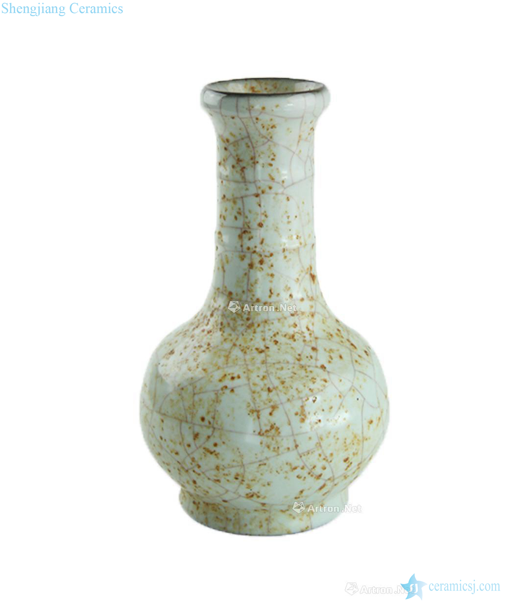 by The southern song dynasty Kiln bamboo flask