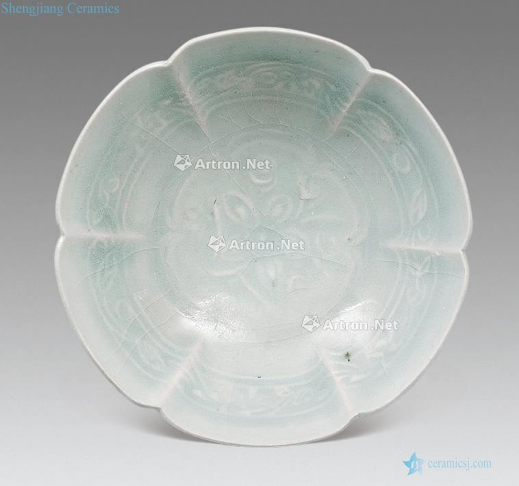 The song form printed tsing kwai mouth bowl