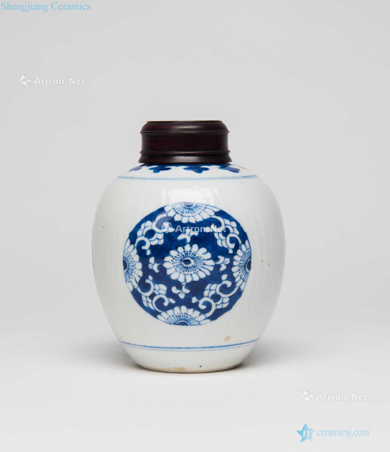 The qing emperor kangxi porcelain jar