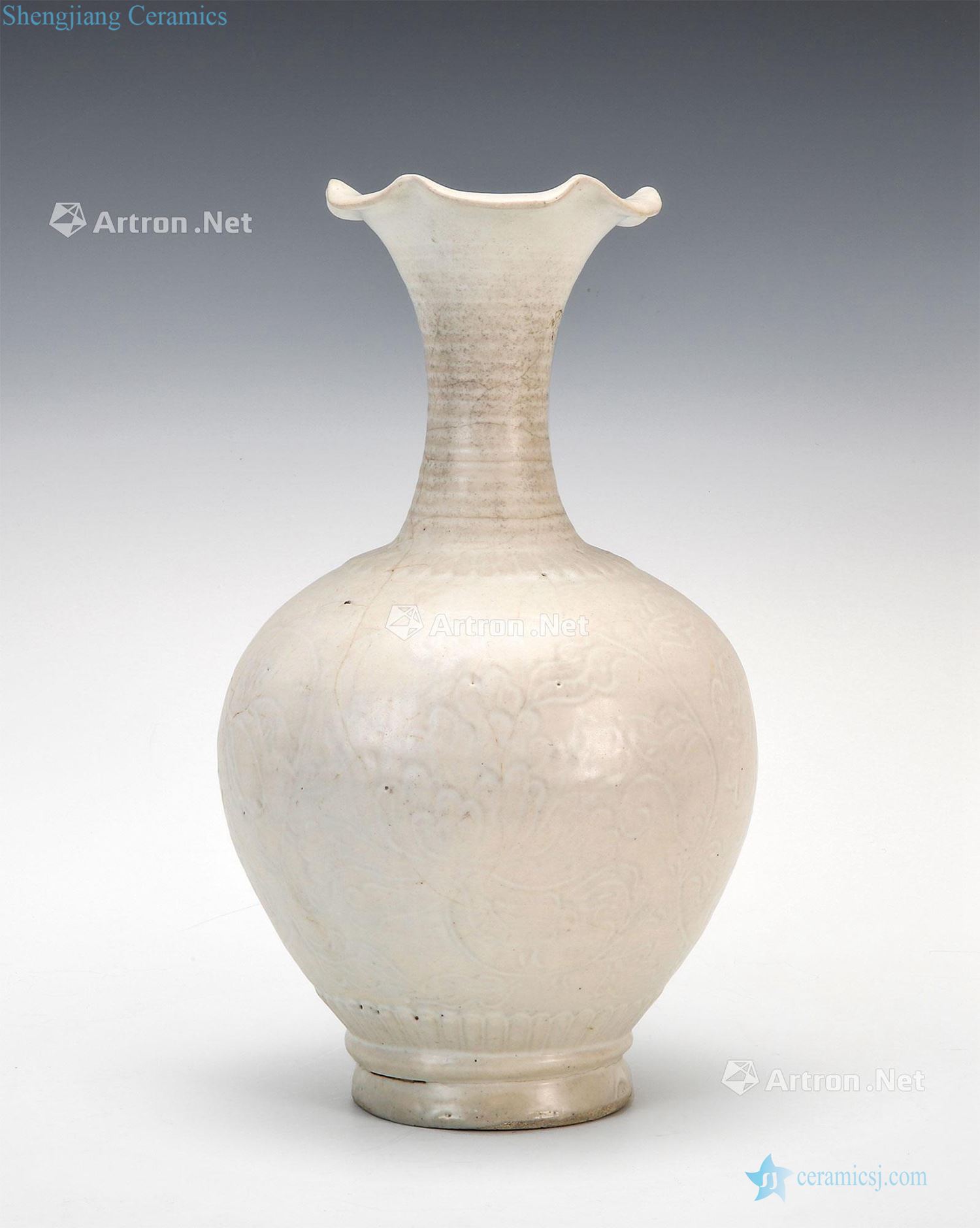 The song dynasty Craft flower bottle mouth
