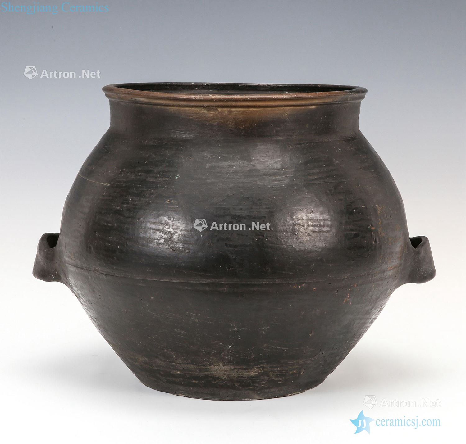 Longshan culture Black pottery double system can