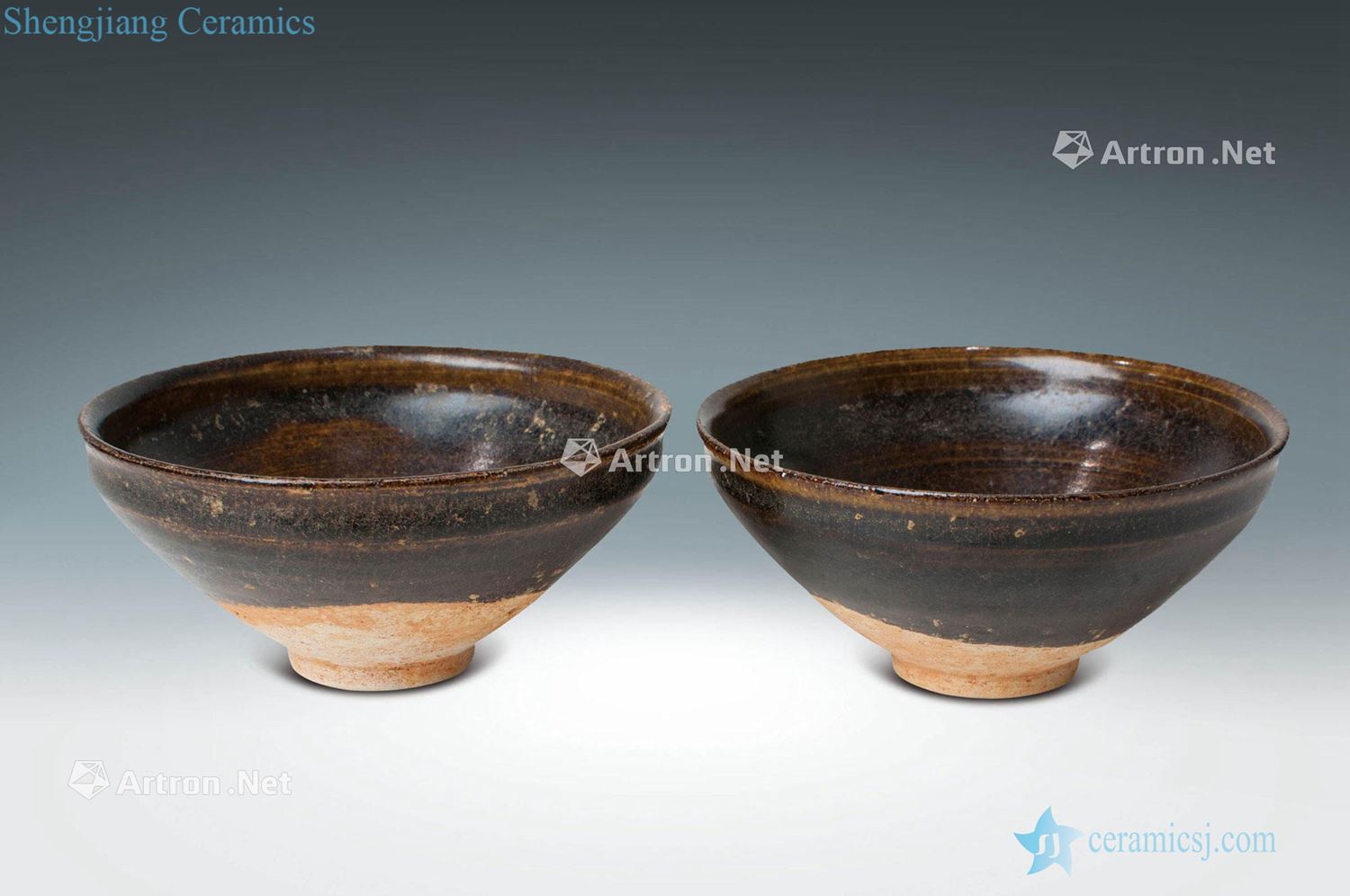 The song dynasty Jizhou kiln bowl