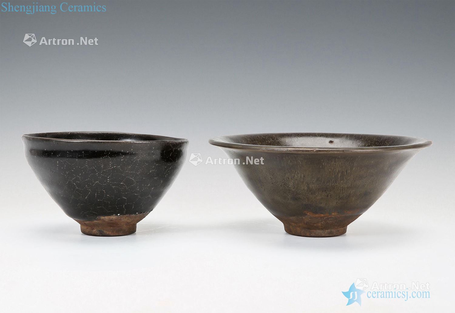 The song dynasty To build kilns temmoku lamp (two)