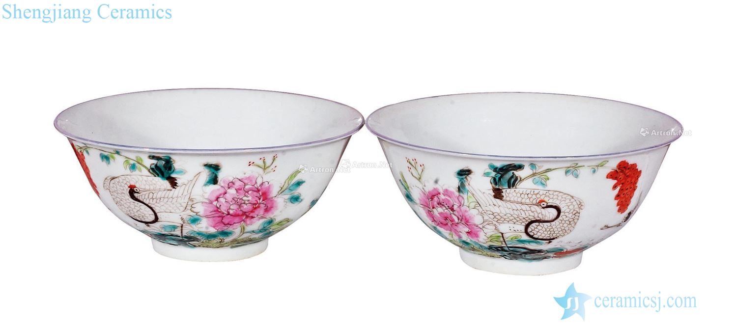 Guangxu famille rose bowl (a)