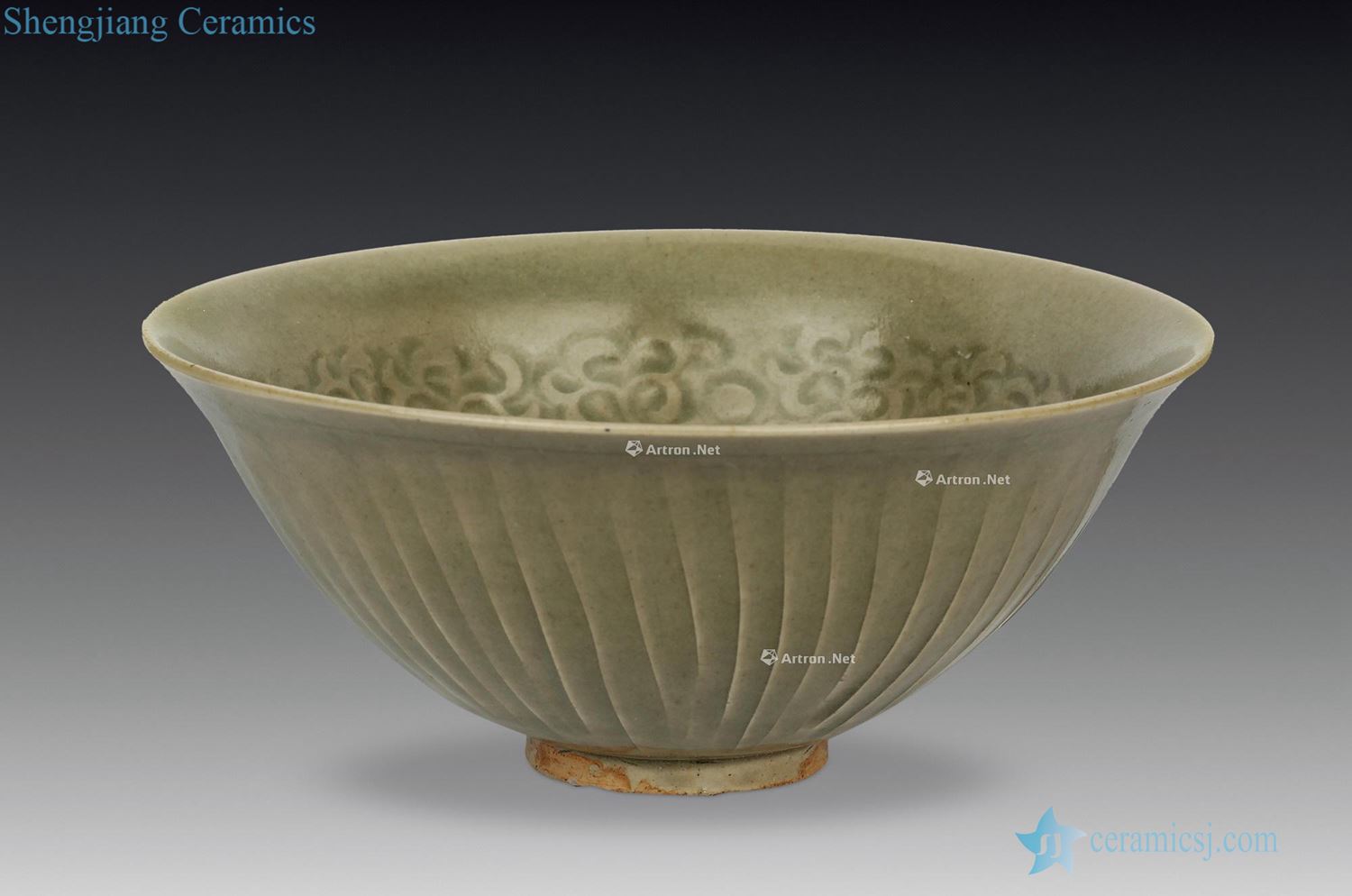 Ming or earlier Yao state kiln carved bowl
