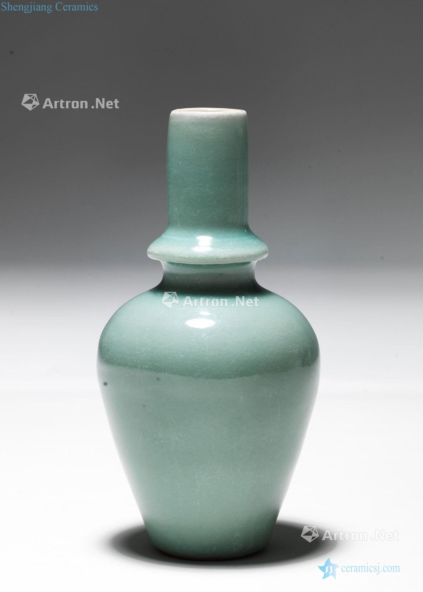 In the 13th century Longquan celadon in bottles