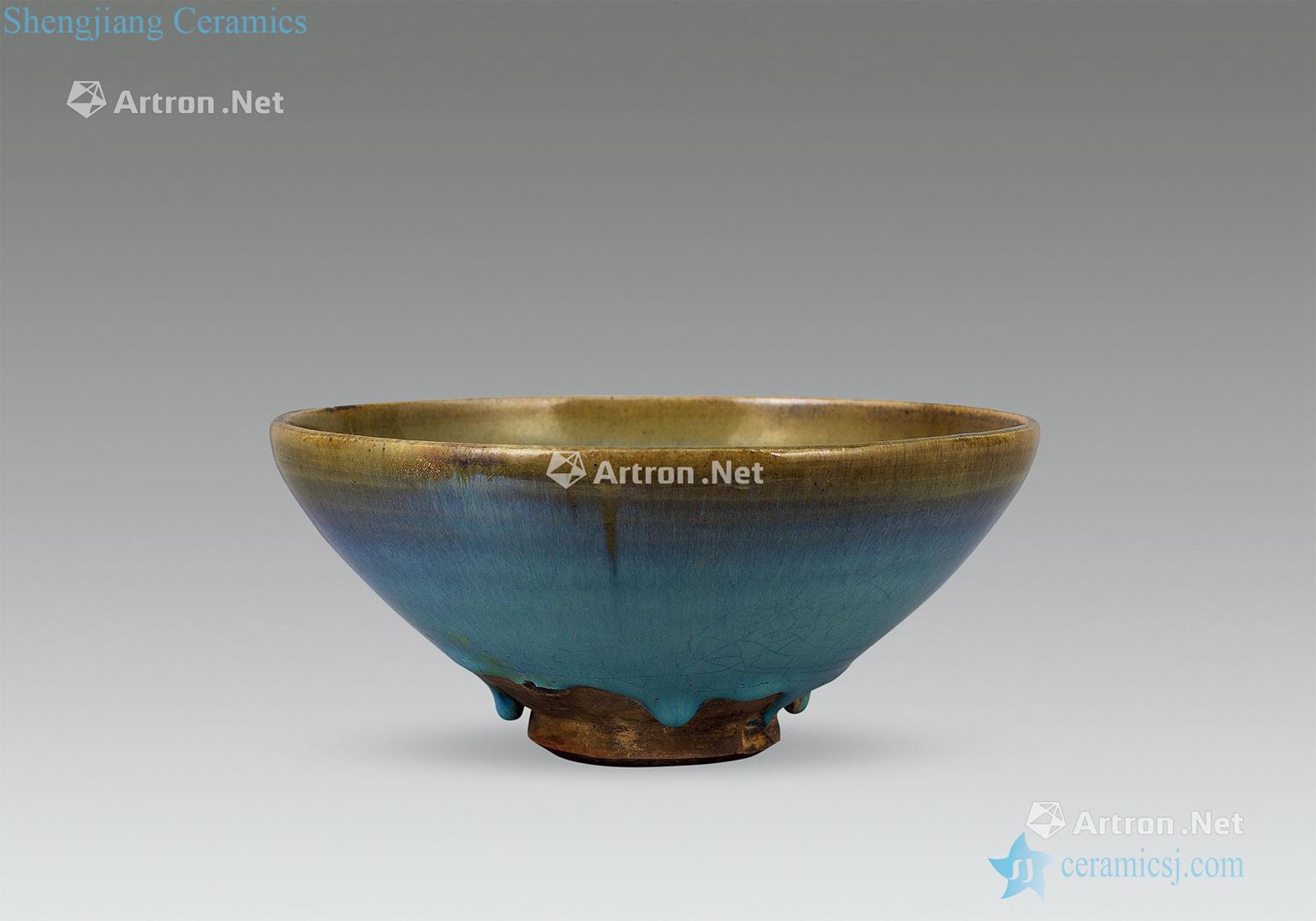 Ming The shamrock glaze erythema bowl masterpieces