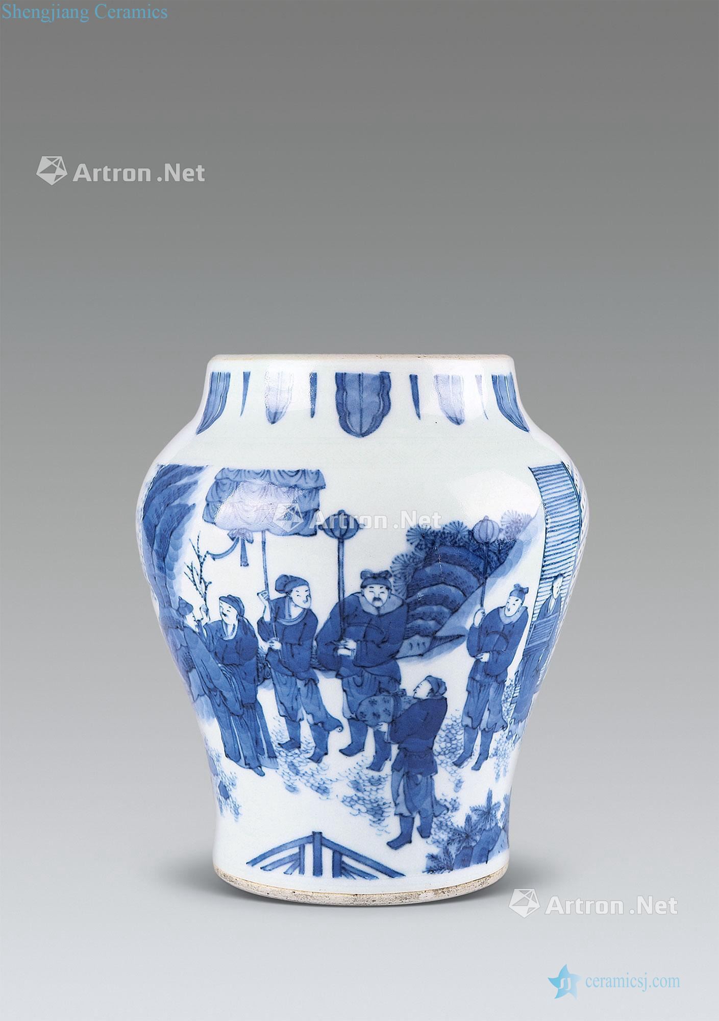 Kangxi character canister