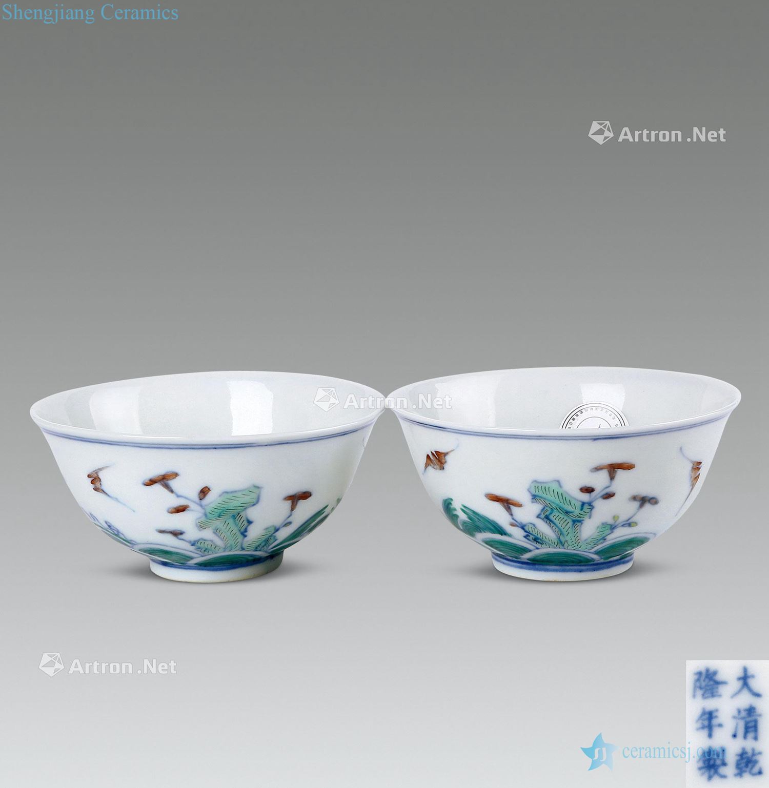 Qianlong bucket color carp jump longmen decorative glass (a)