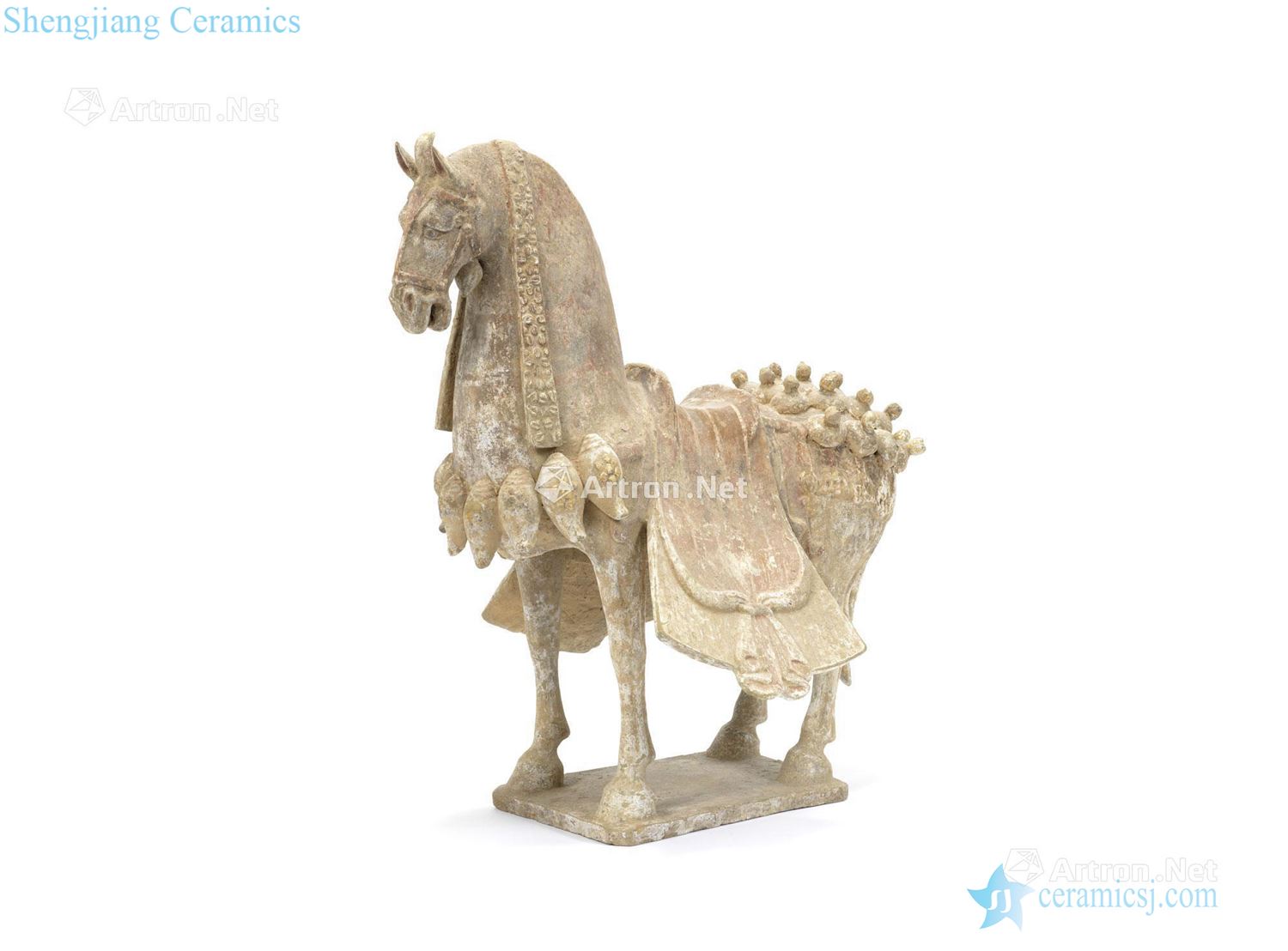 Eastern wei tao tire horse figurines