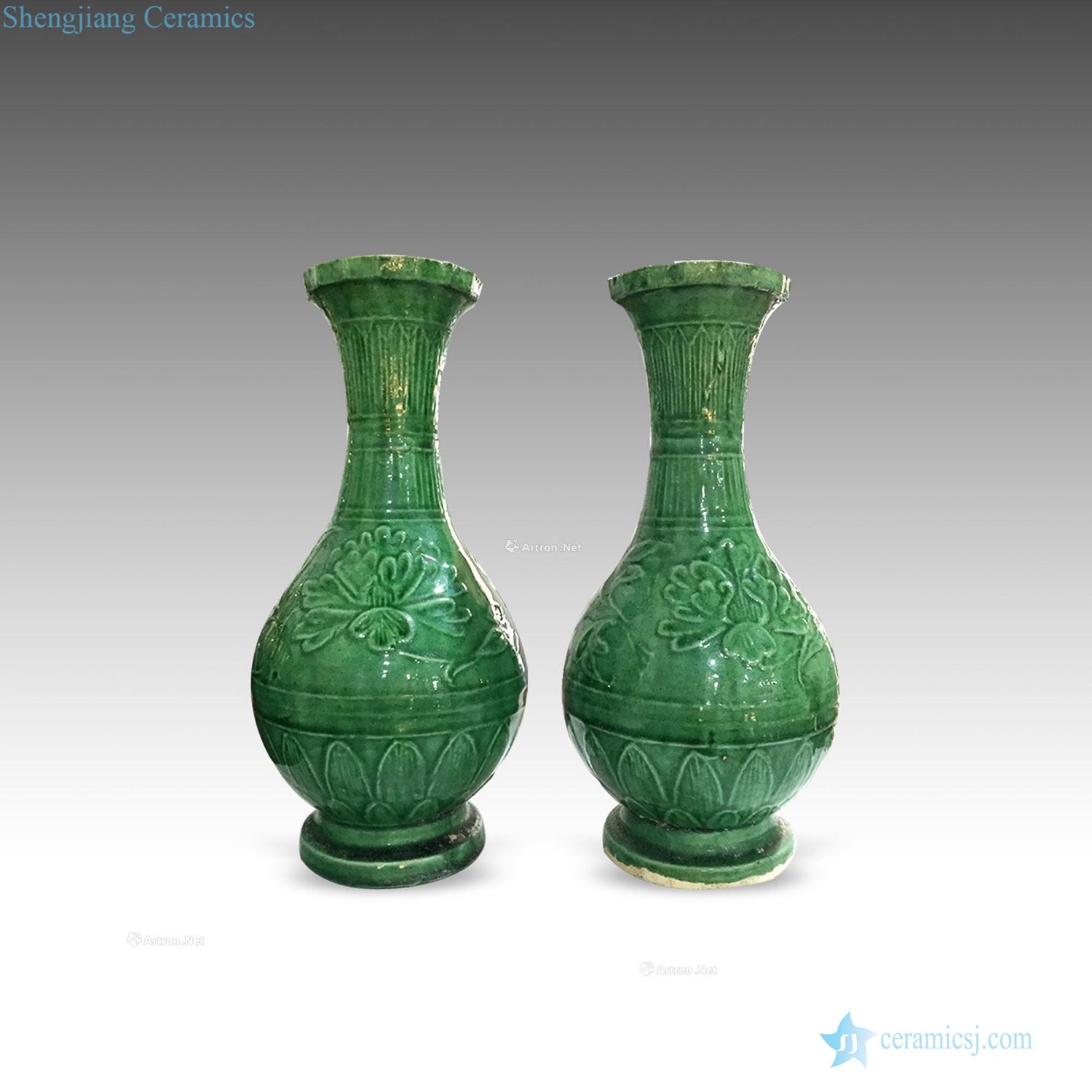 Bottle green glaze in the tang dynasty exposure (a)
