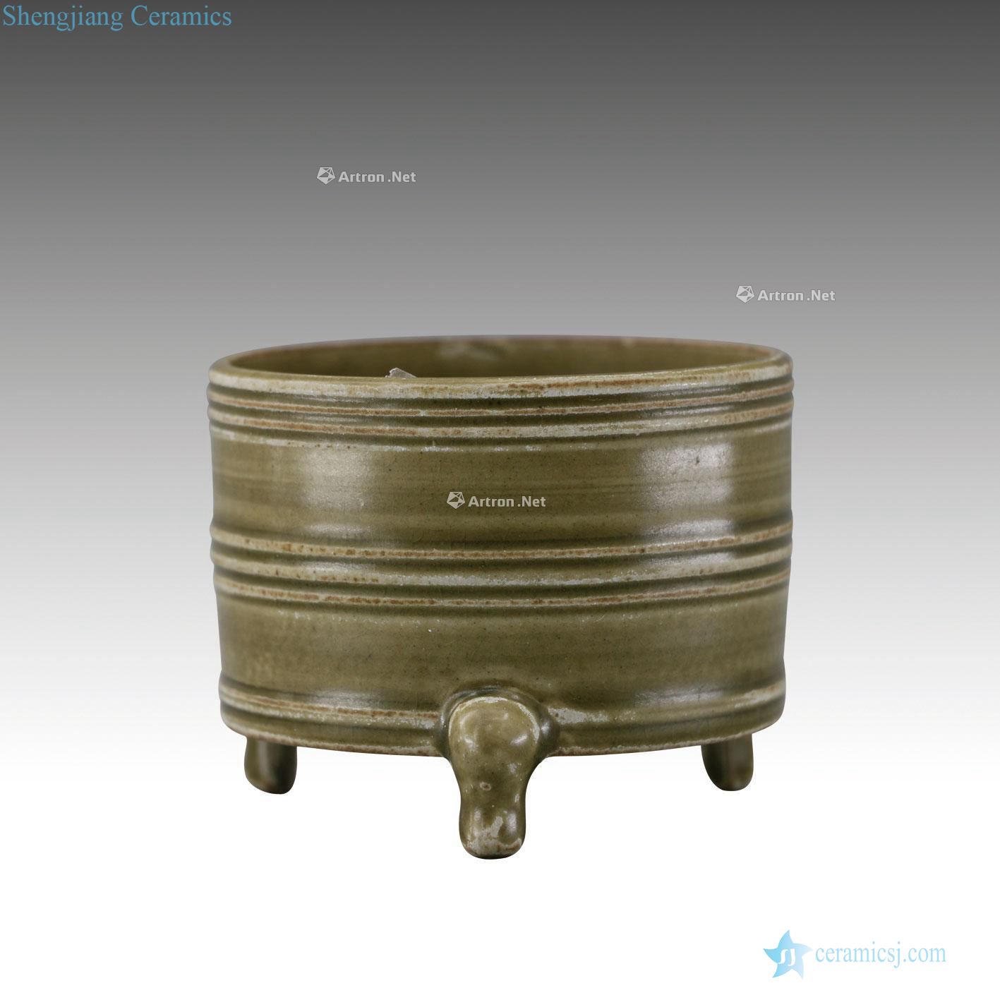The song dynasty Your kiln casket with three legs