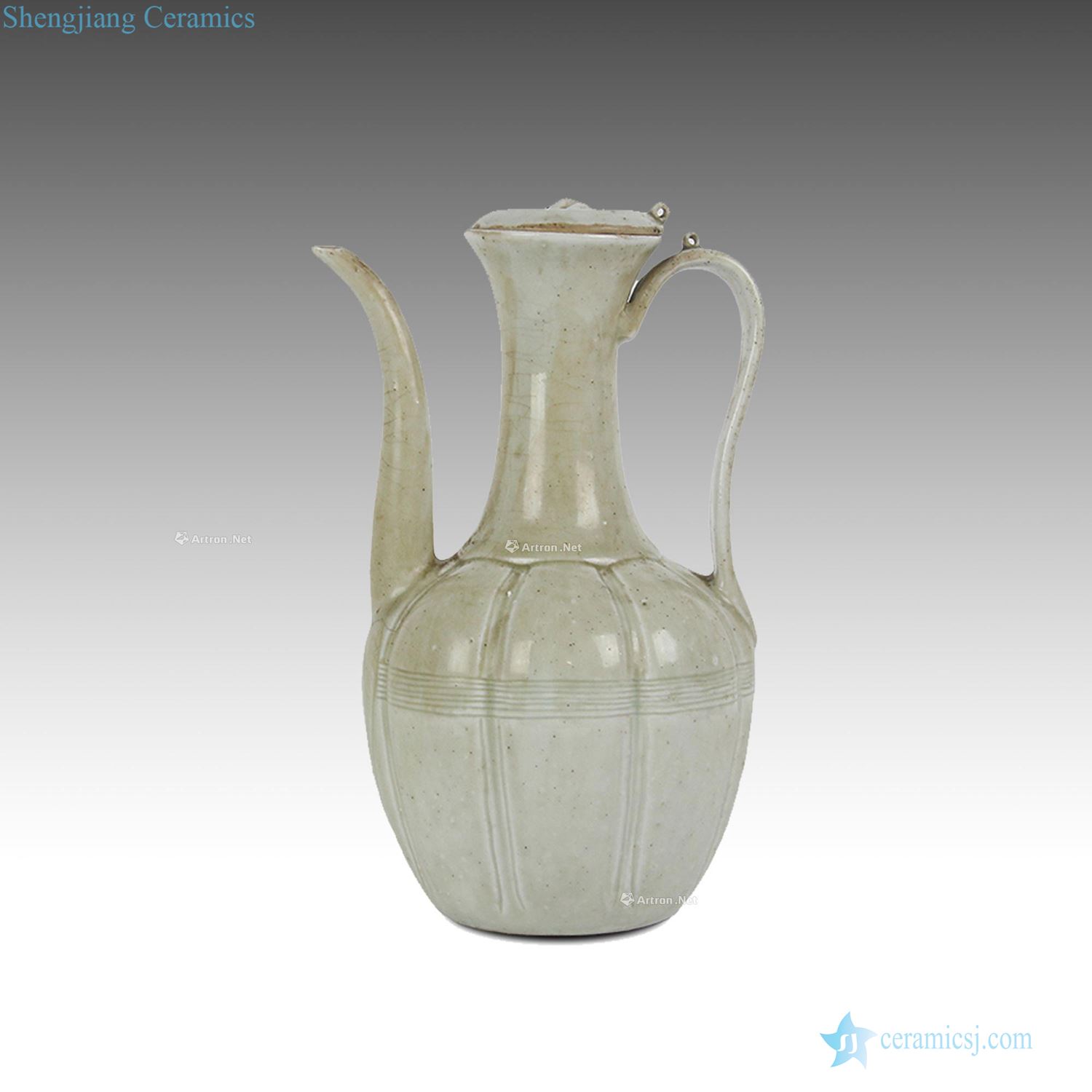 The song dynasty Single glaze melon leng bottles