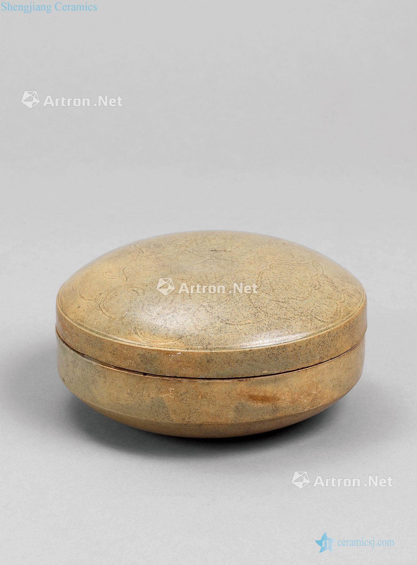 Tang yue ware scratching cover box