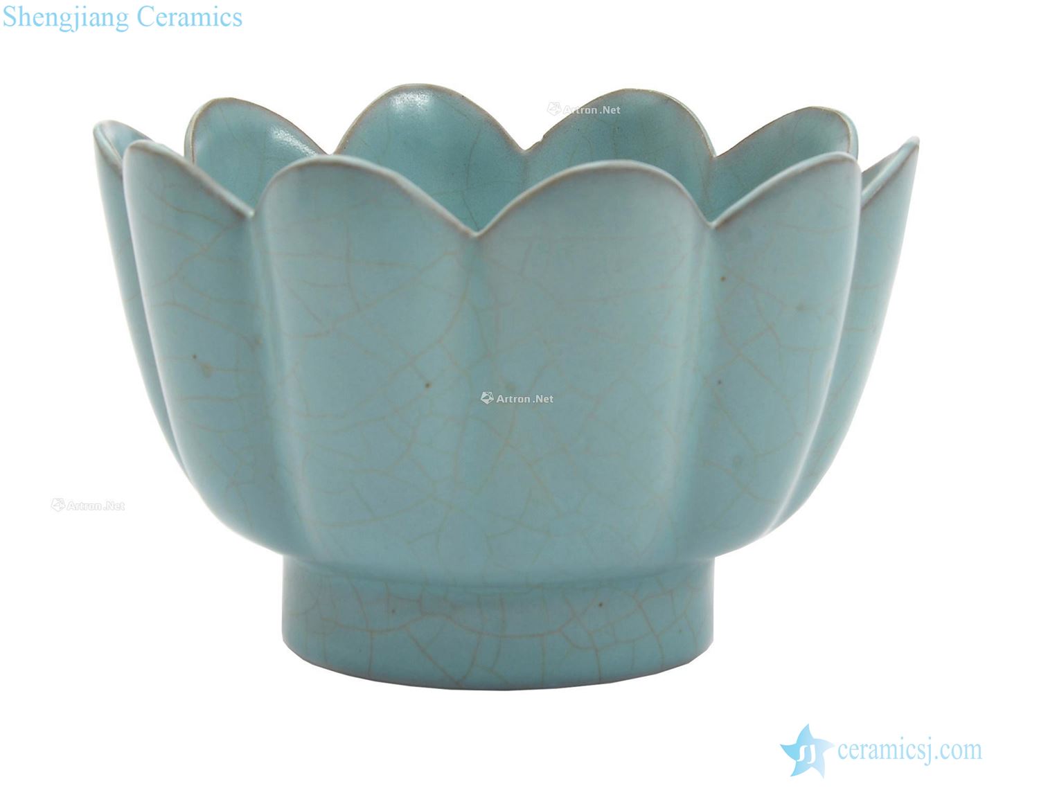 Your kiln lotus-shaped bowl