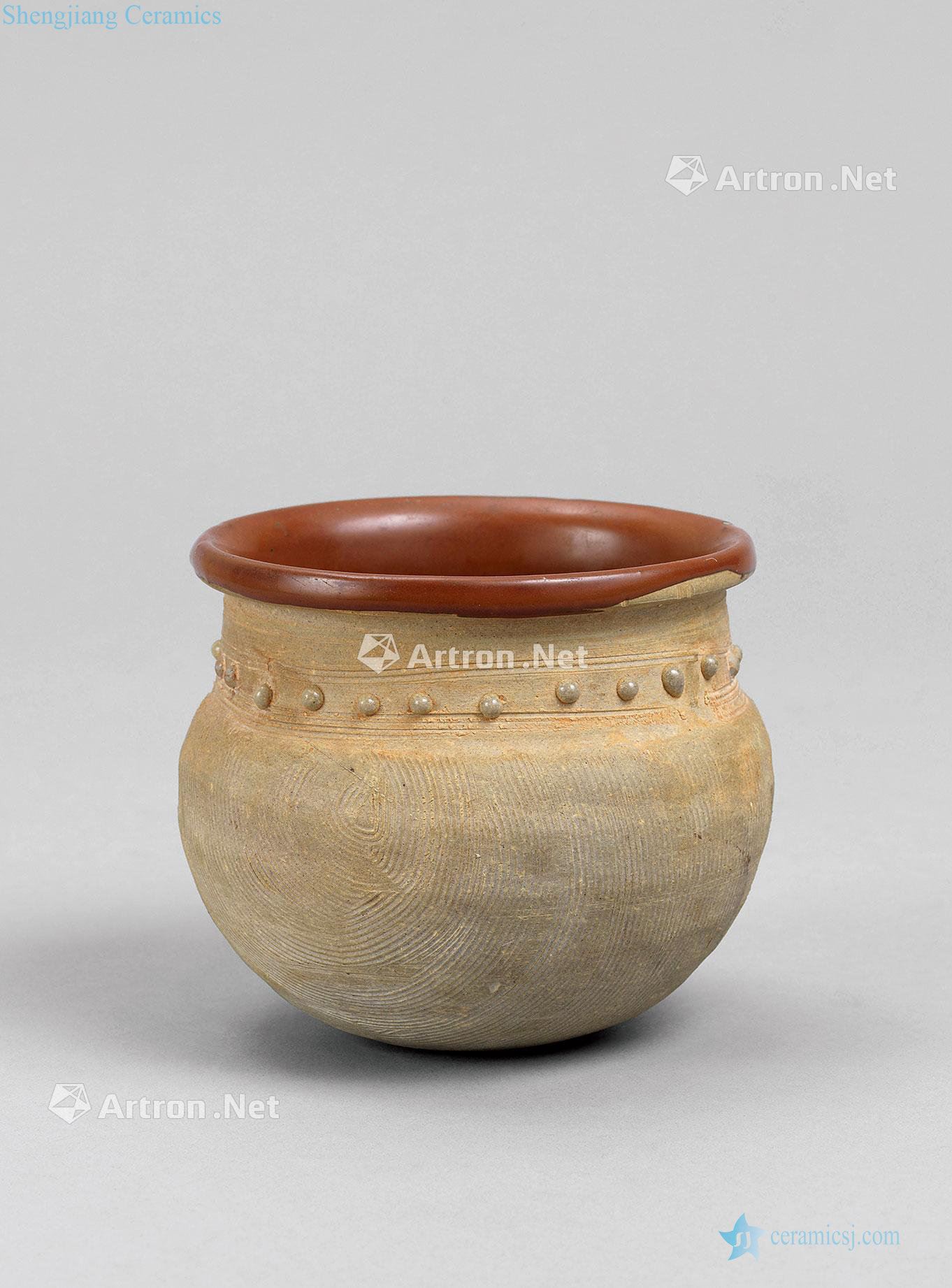 The song dynasty Ganzhou kiln persimmon Philippine bucket