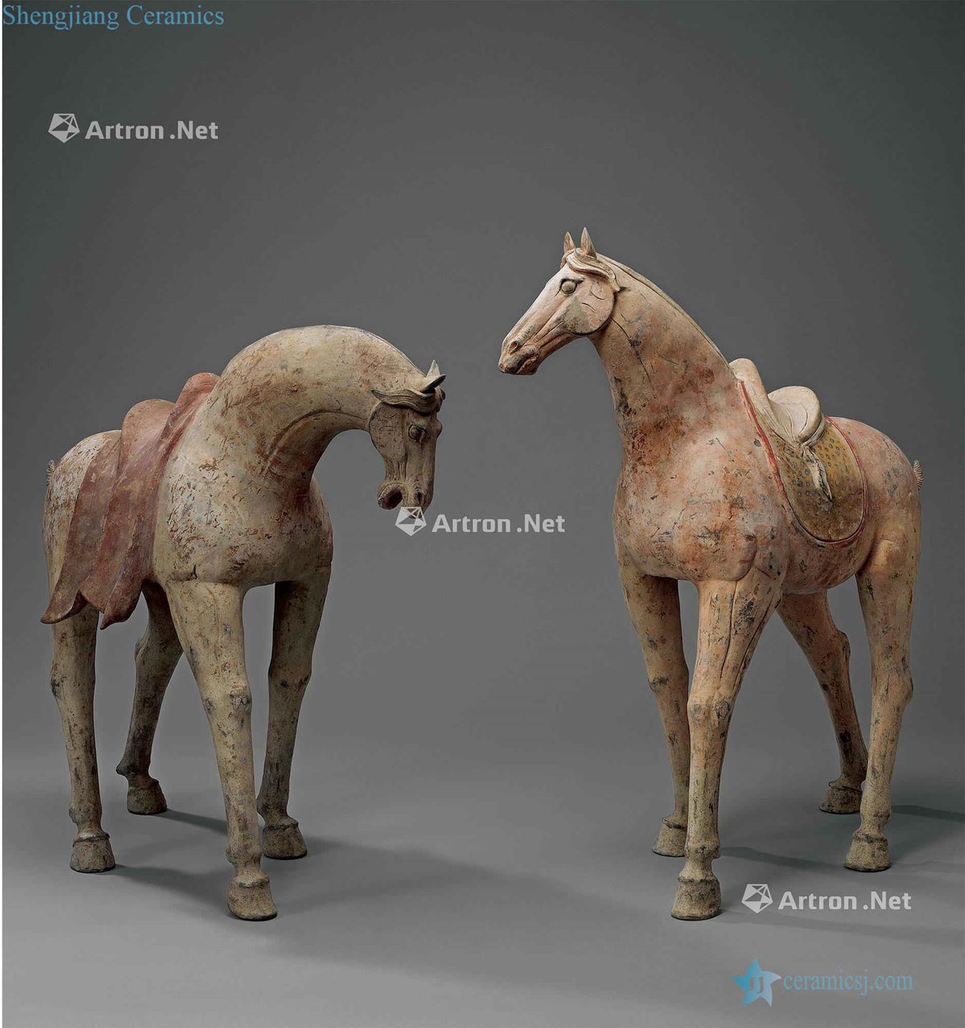 Tang pottery horse (a)