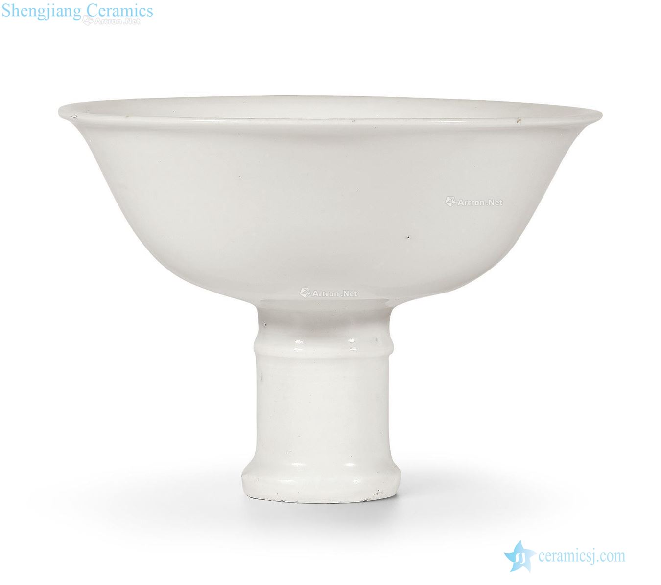 Ming sweet white glaze footed bowl