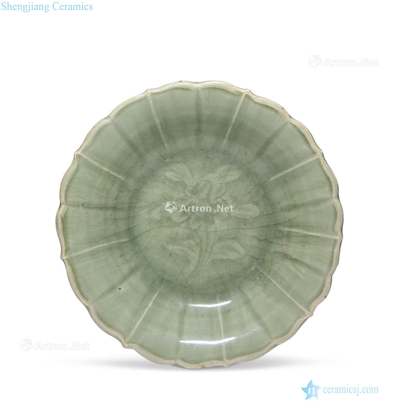 yuan Longquan flower-shaped disc