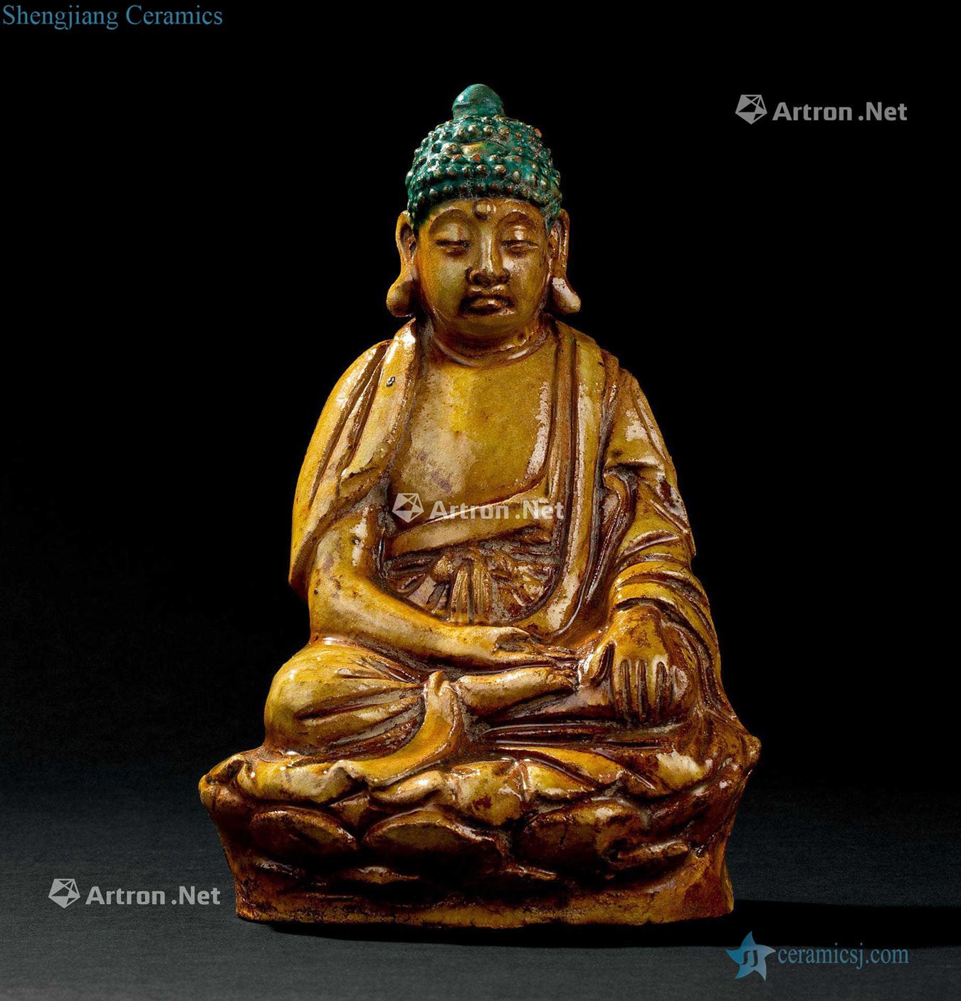 Liao dynasty (916-1125), three-color like Buddha