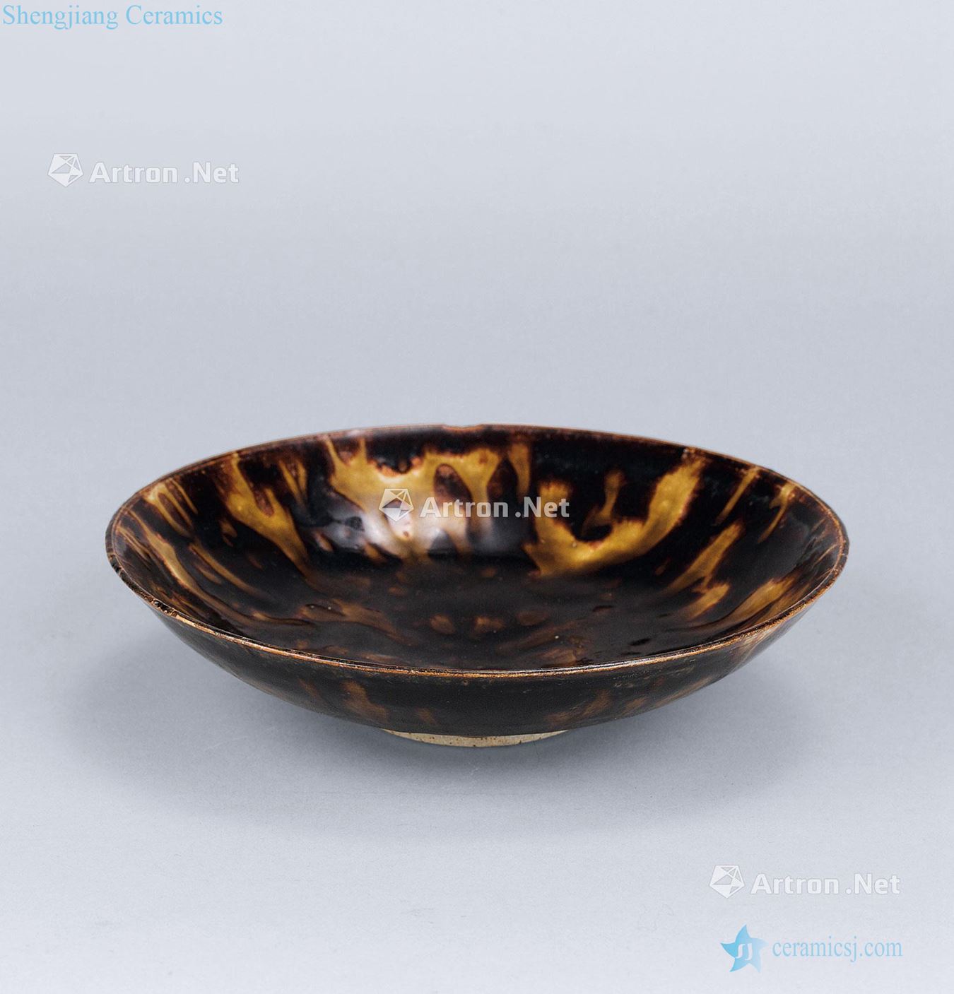 Northern song dynasty (960-1127), tortoise shell plate of tiger skin