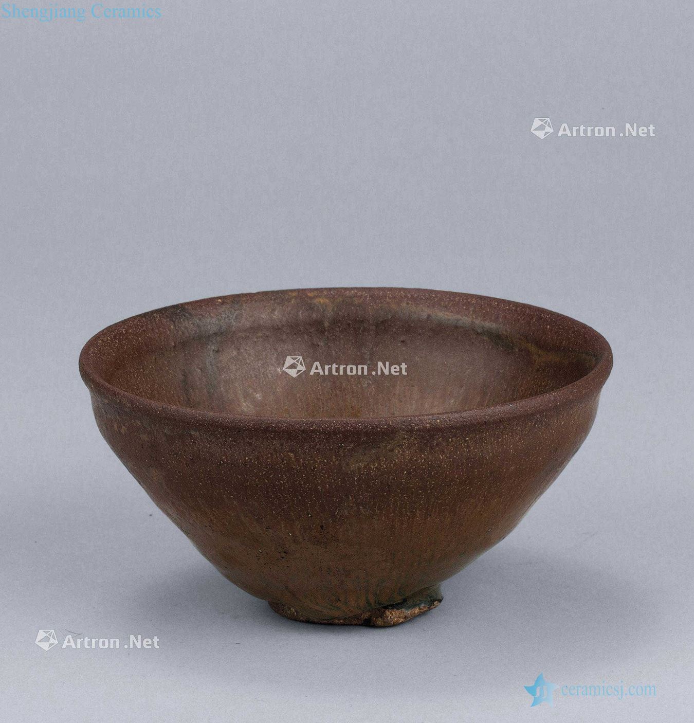 The song dynasty (1960-1279) to build kilns temmoku bowl