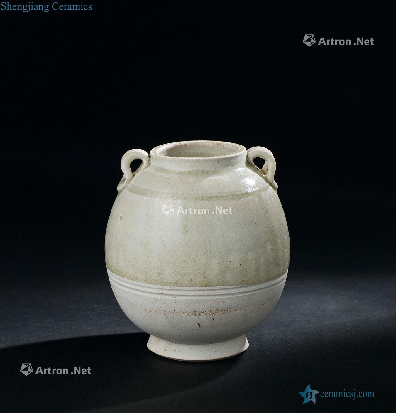 The tang dynasty (618-907) green ears cans
