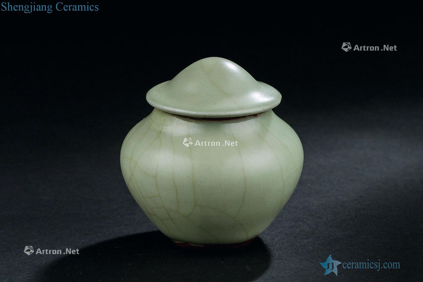 The song dynasty (960-1279), longquan celadon pot