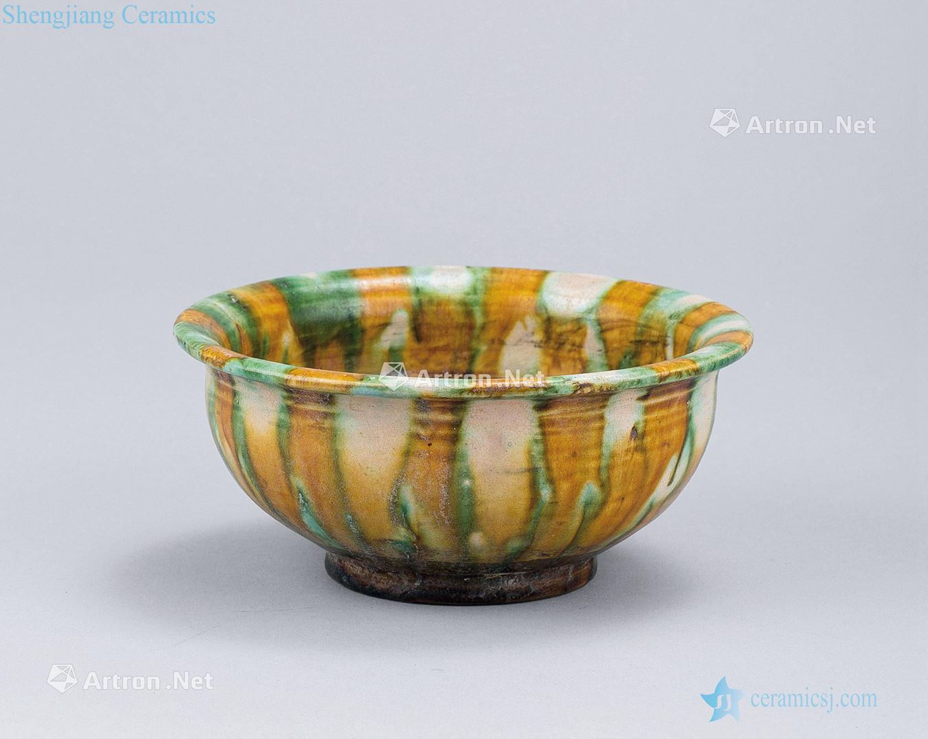 The tang dynasty (618-907), three-color bowl
