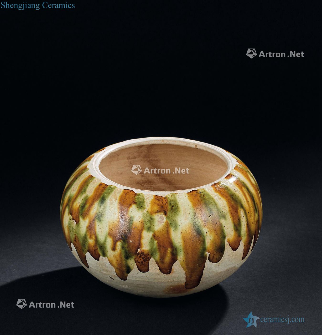 The tang dynasty (618-907), three-color bowl