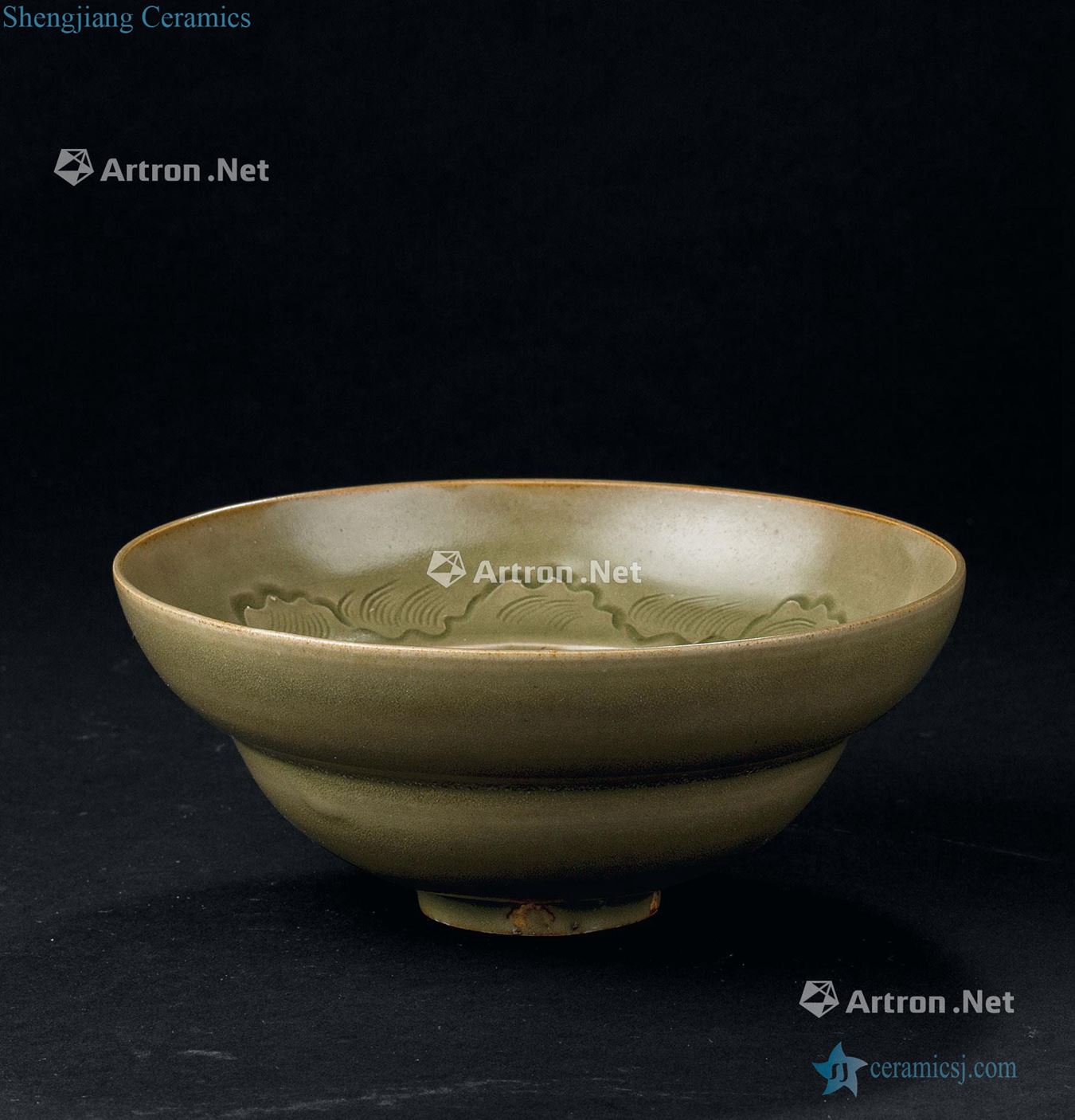 Song - jin (960-1234), yao state kiln lotus pattern or bowl