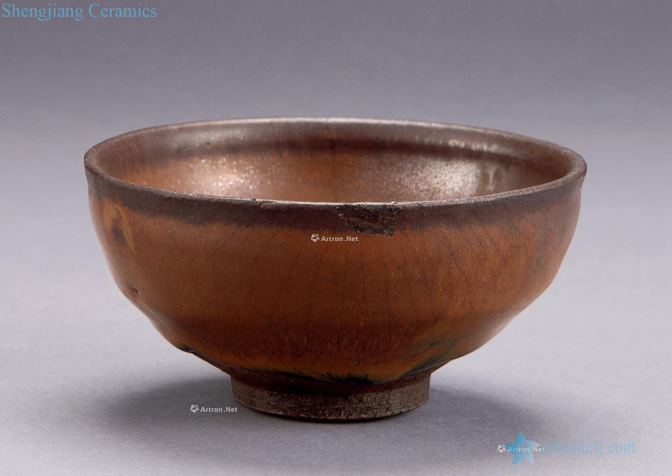 The song dynasty To build kilns photo ping kiln temmoku bowl