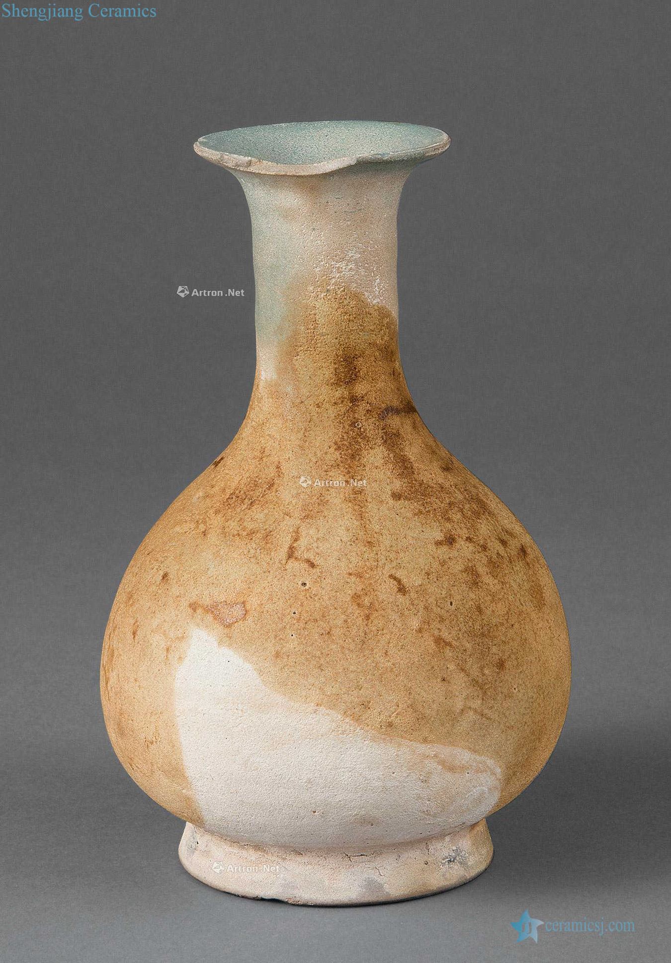 Early southern song dynasty kiln gooseneck bottle (low ridge kiln head)