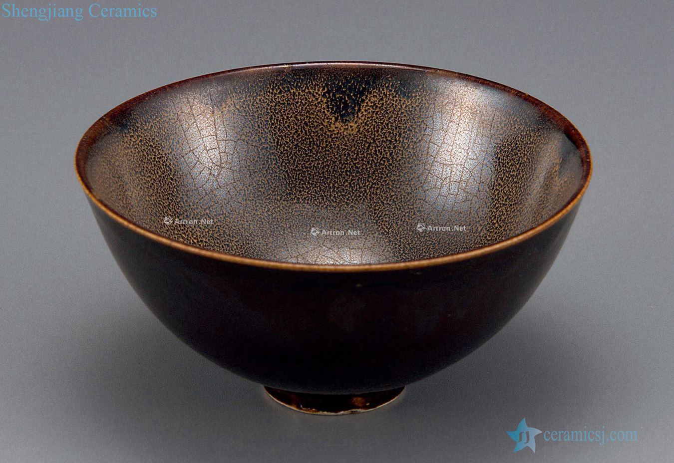 The song dynasty Henan red glaze kiln bowl