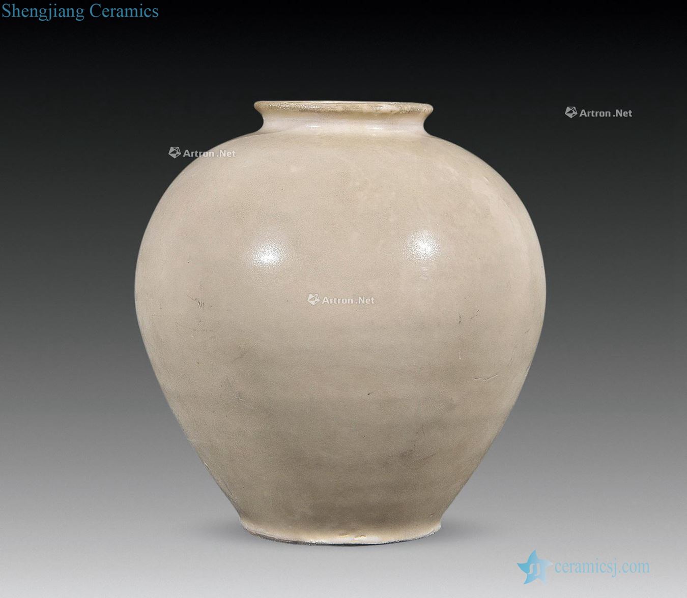 In the morning Xing kiln white porcelain jar (a)