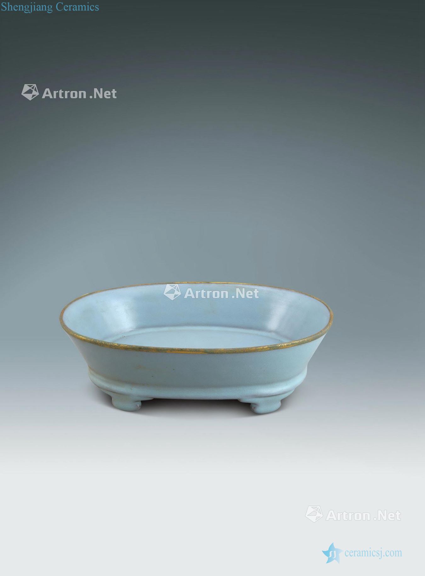 The song dynasty Your kiln narcissus basin