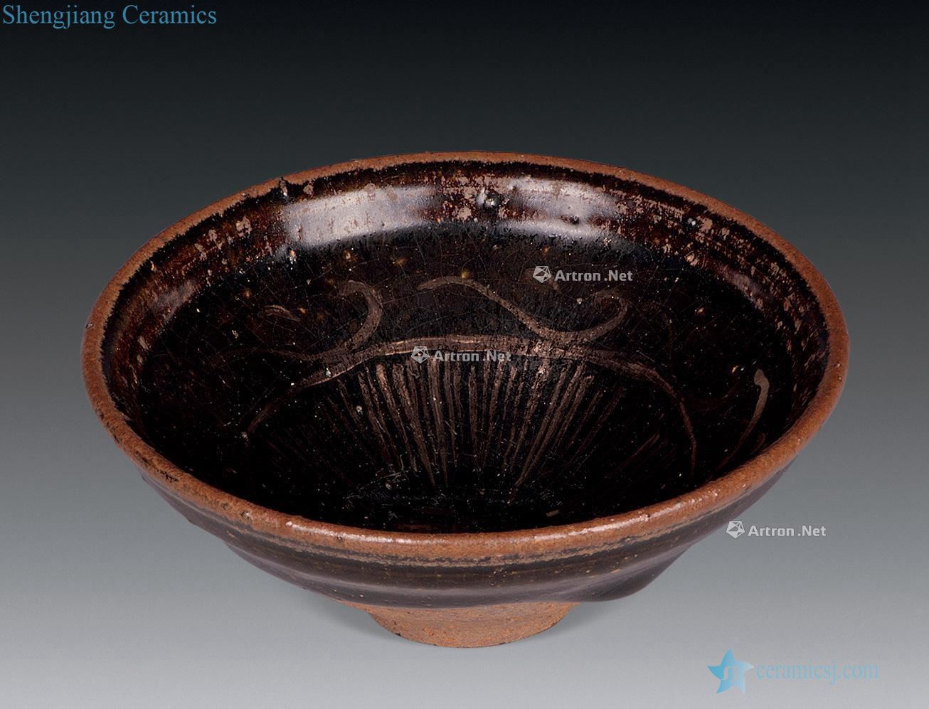 Ji states black glazed bowl