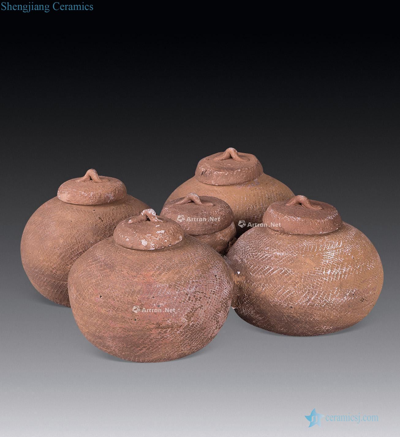 The warring states period pottery