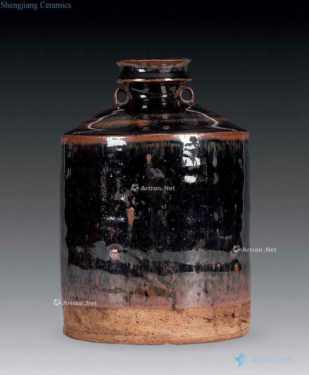 The song dynasty To build kilns big hip flask