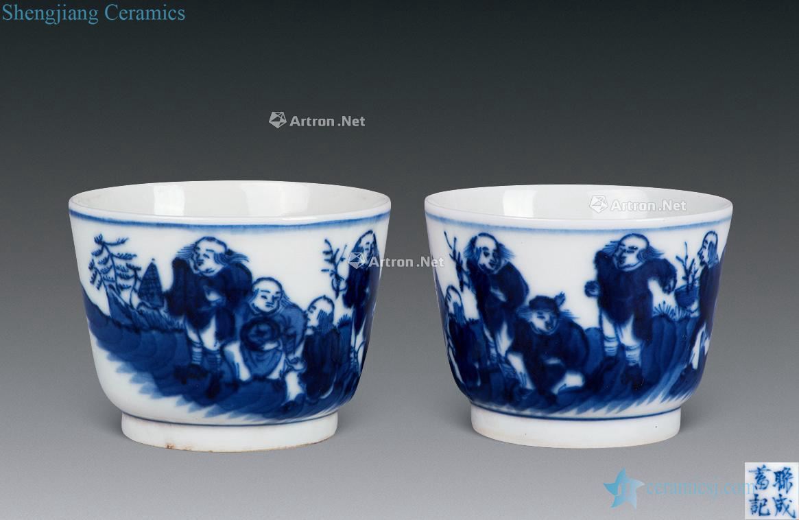 Guangxu dynasty blue and white for private money